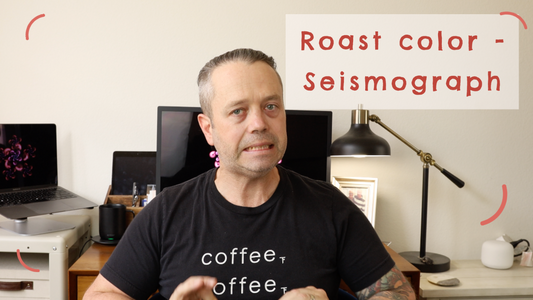 Our Seismogragh explained - Roast color.