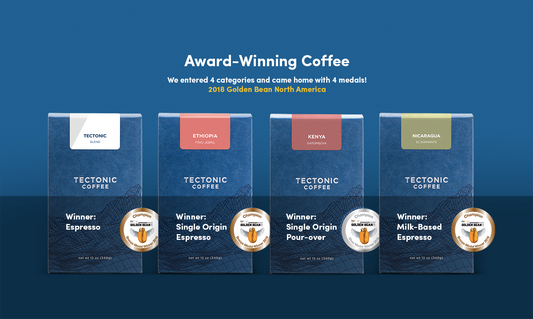 Award-Winning Coffee | 2018 Golden Bean North America