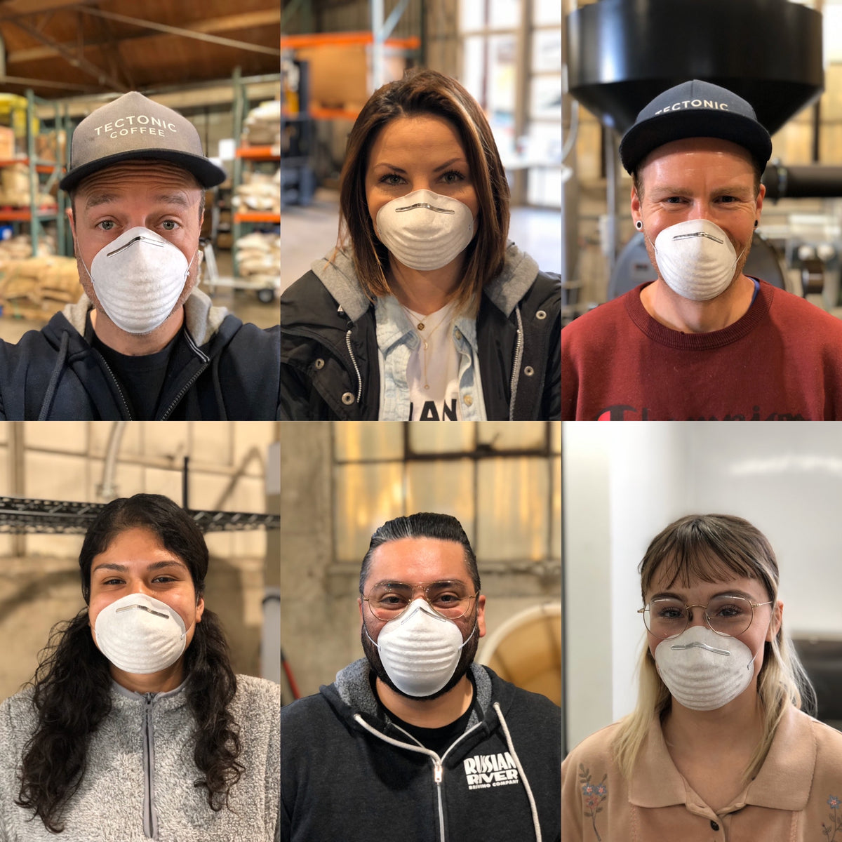 Tectonic Coffee team keeping the business going in 2020