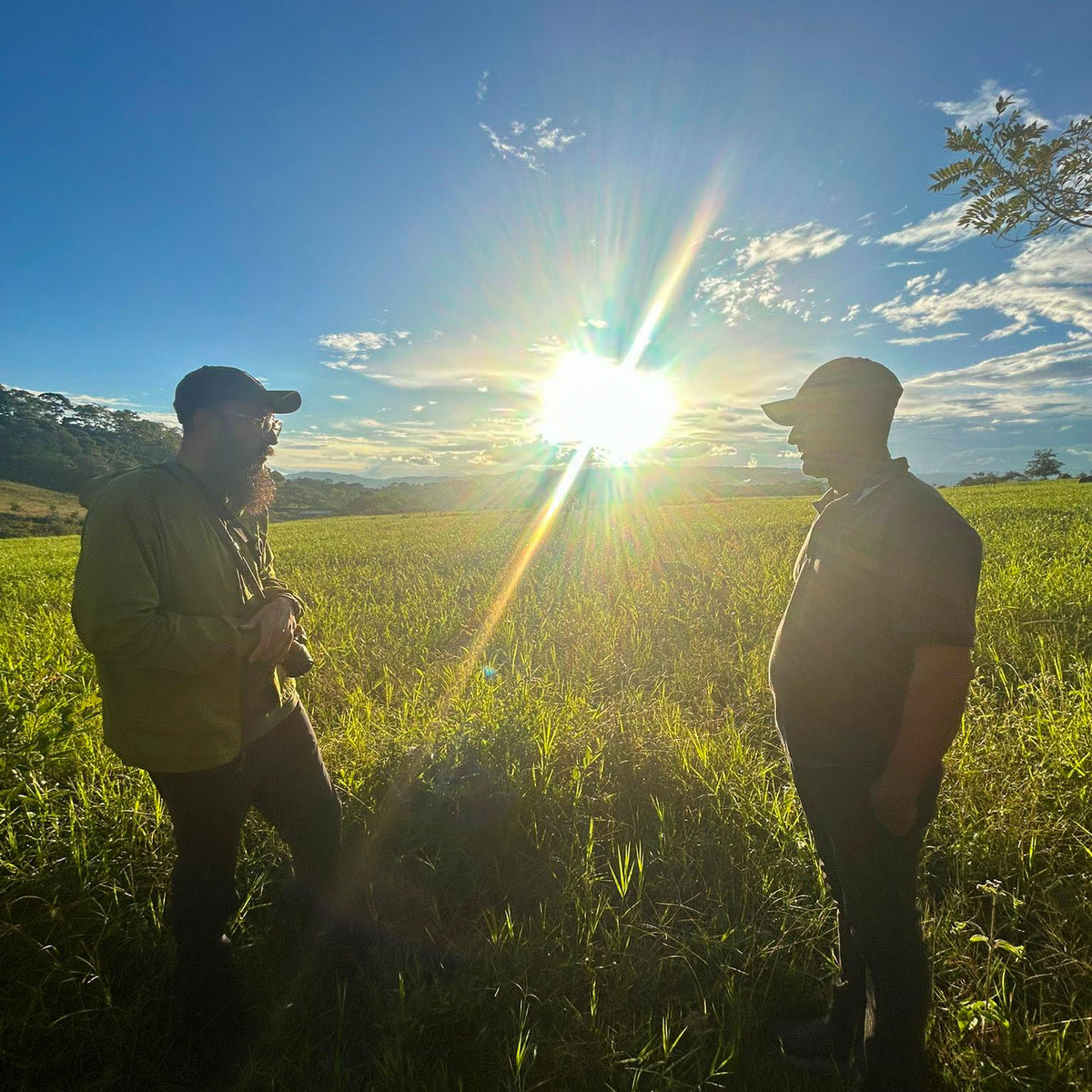 Danny Castrellon at Finca La Planada in Huila, Colombia