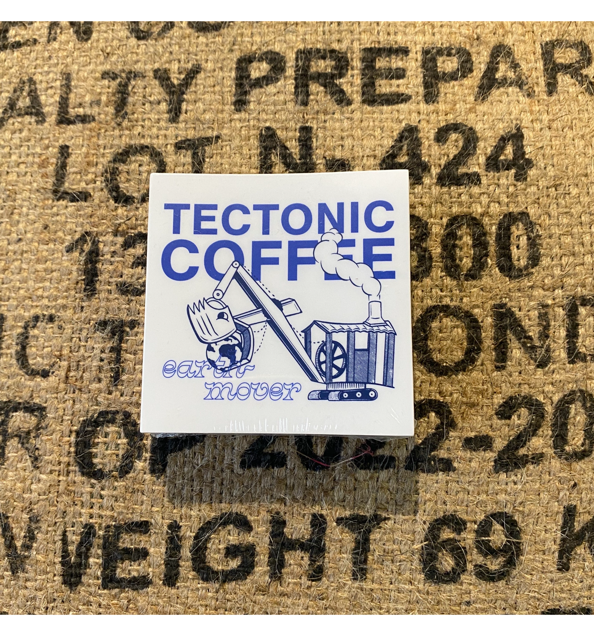 Earthmover Sticker – Tectonic Coffee Co.