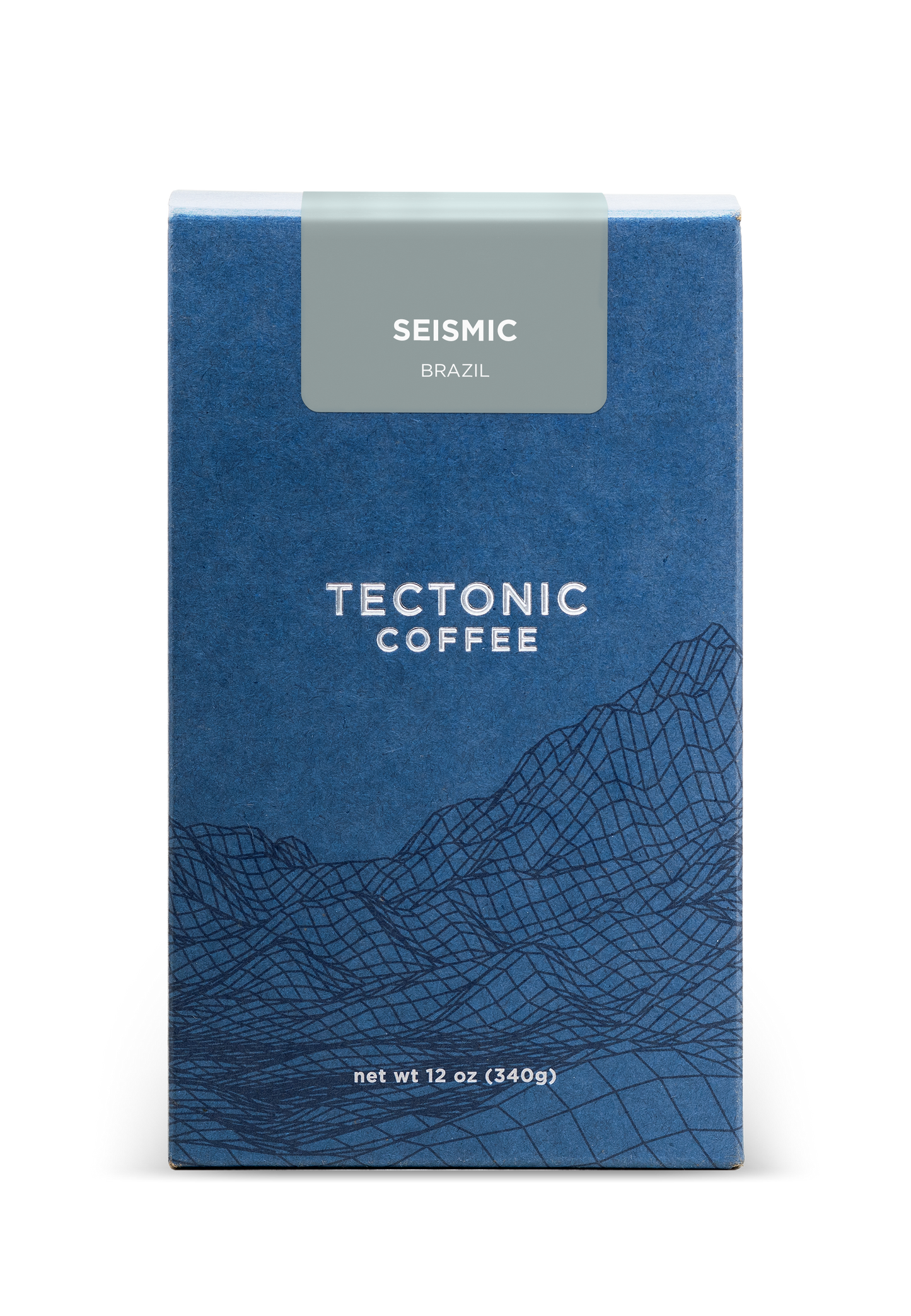 Tectonic Coffee Seismic Dark Roast Coffee 12oz Brazil