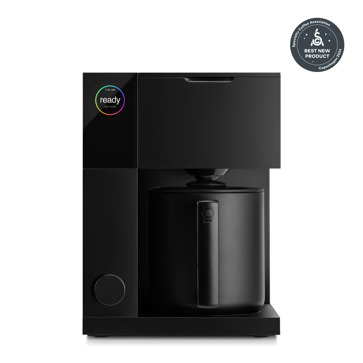 Fellow Aiden Precision Coffee Maker in Matte Black with thermal carafe