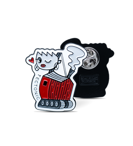 Big Betty the Steamshovel Enamel Pin